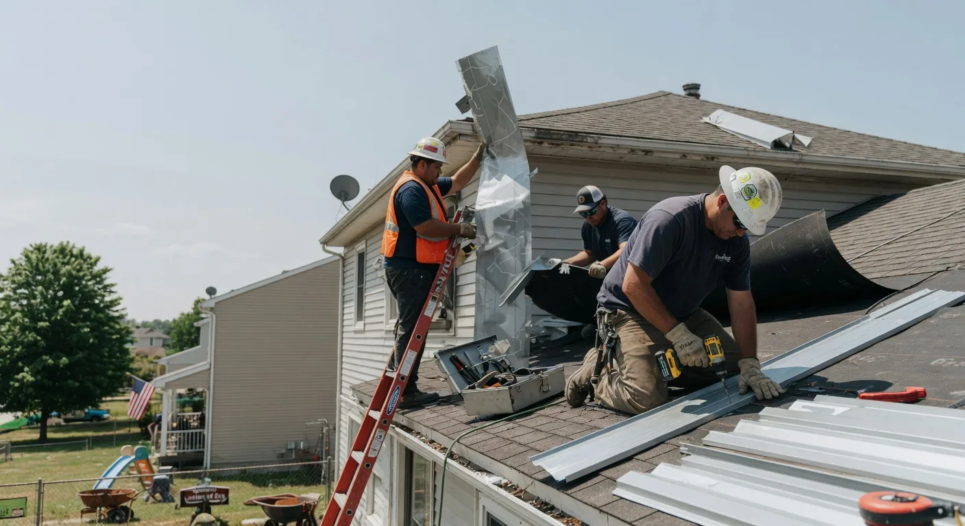 Metal Roof Repair in West Finley, PA